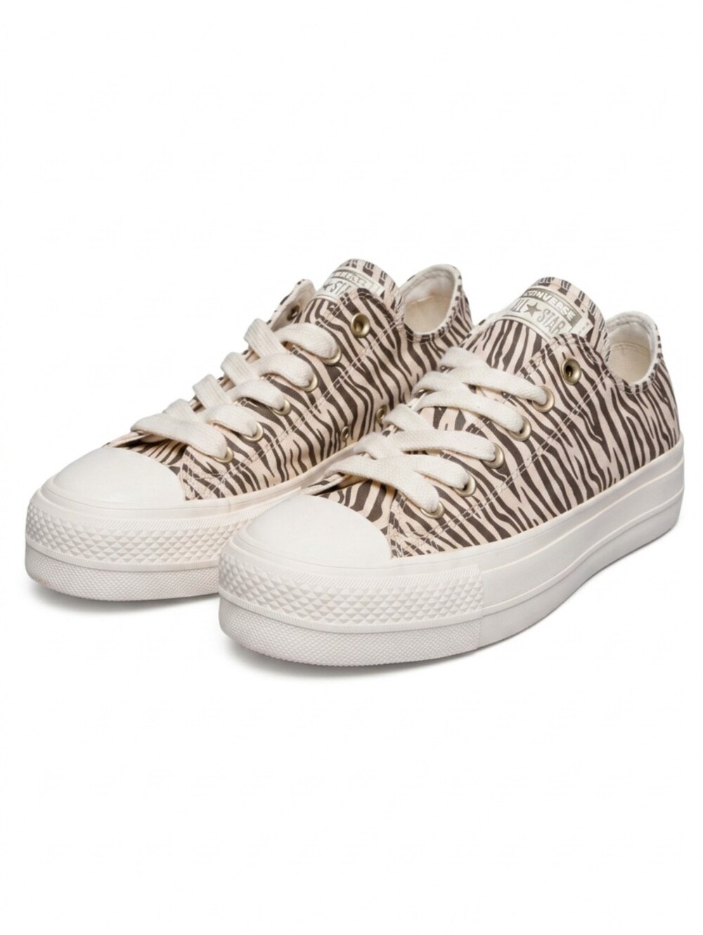 Converse Chuck Taylor All Star Lift Platform Zebra Low Top 5 & 5.5